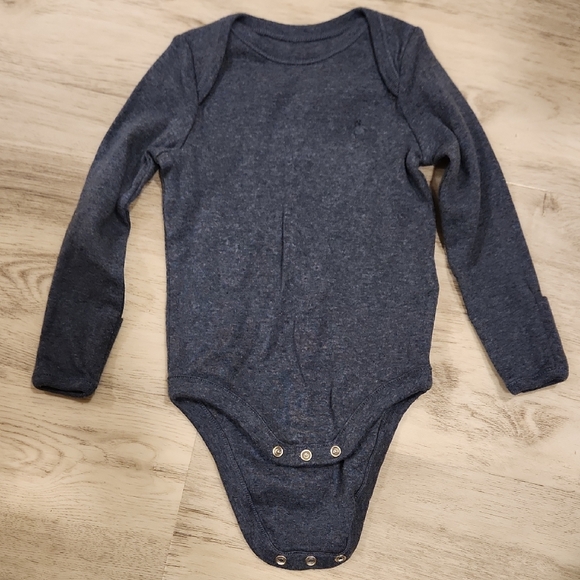 GAP Other - Baby Gap Dark Charcoal Gray Onesie 3-6 Months